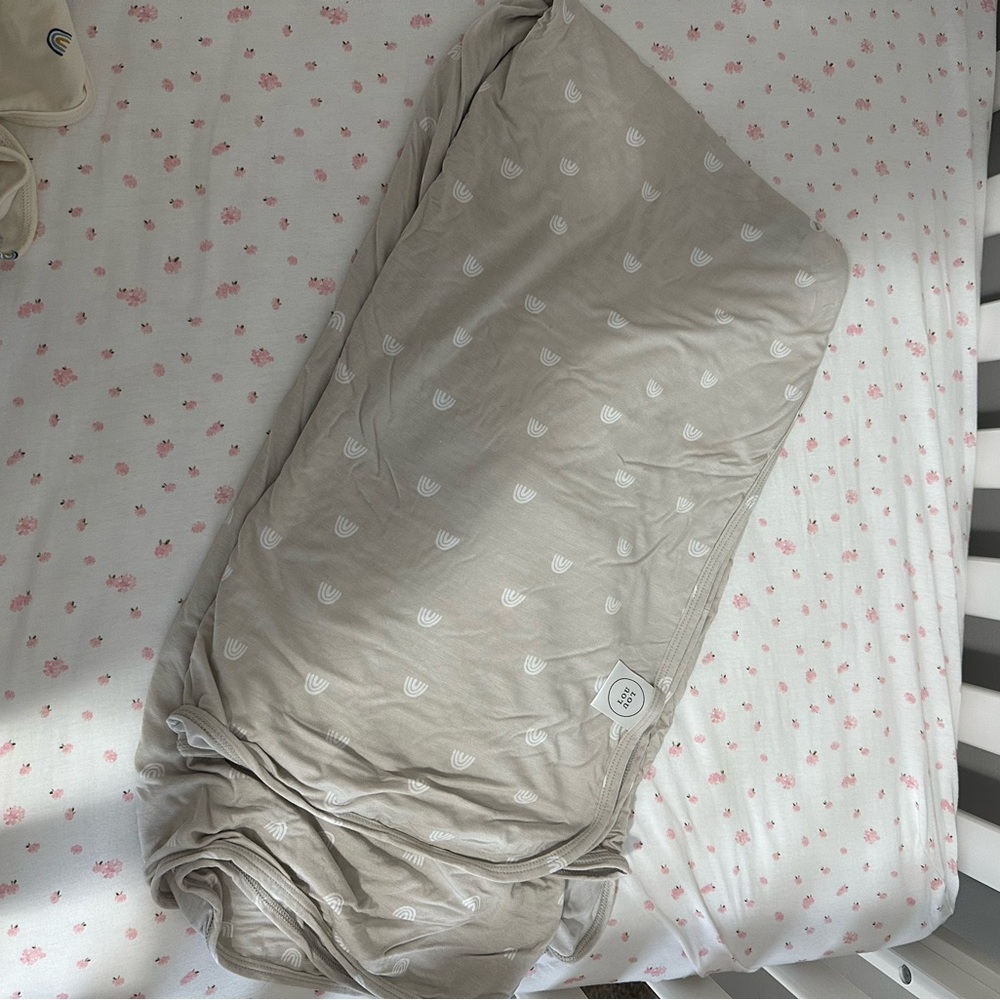 Lou Lou & Company rainbow swaddle